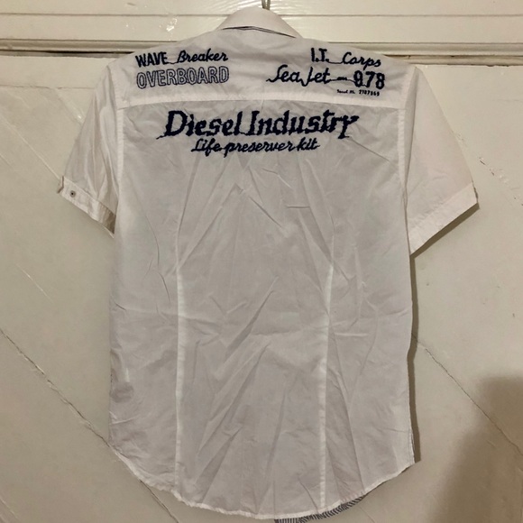 Diesel Short Sleeve Button Down - Picture 2 of 3